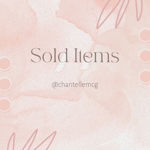 Sold Items